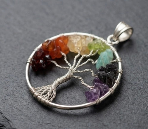 Chakra Tree of Life Pendant