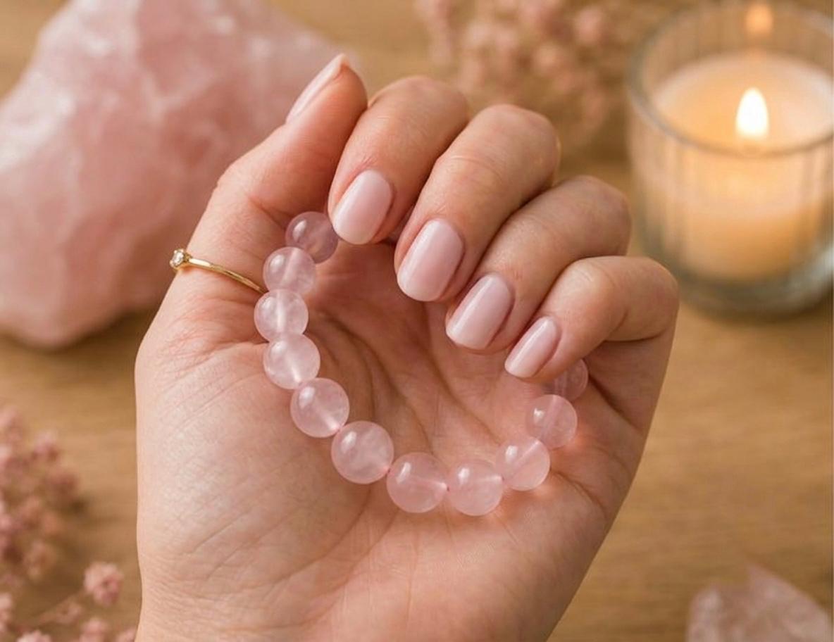 Rose quartz bracelet